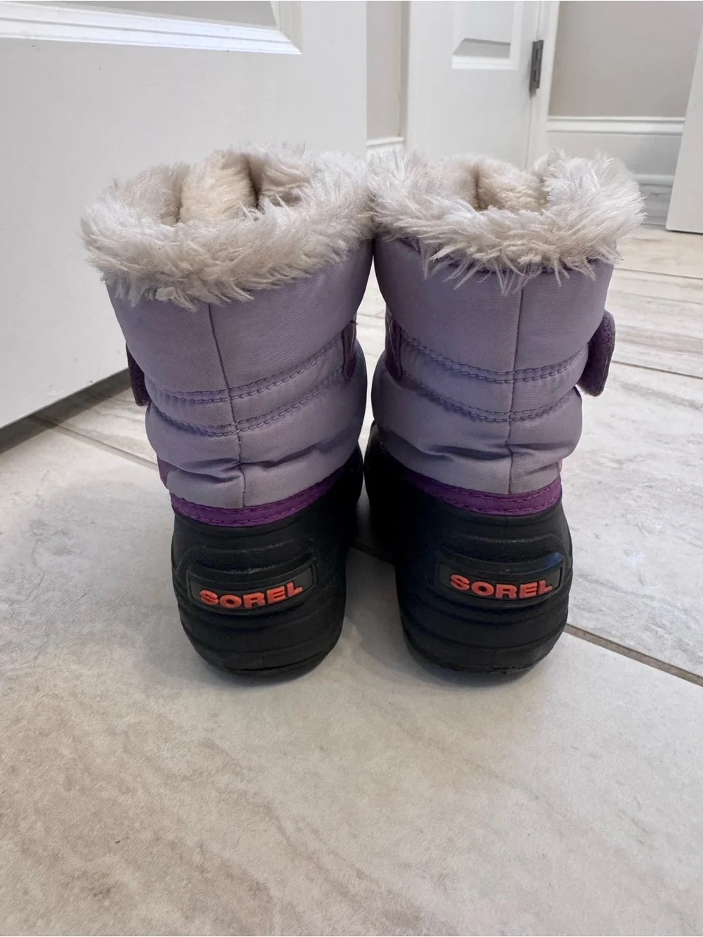 Sorel Commander Purple Pink/Red Size 8 Toddler Girl